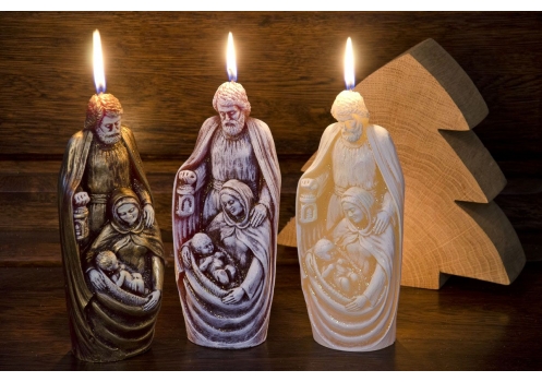 świece bożonarodzeniowe figurki